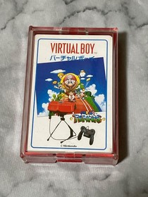 Nintendo Trump Playing Cards Virtual Boy VB Mario's Tennis Novelty Item