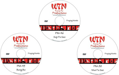 #ad Northern Praying Mantis Kung Fu Instructional 3 DVD Bundle $75.00