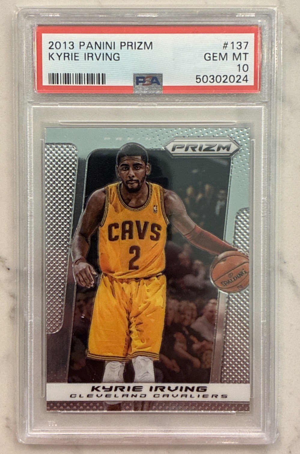 2013-14 Panini Prizm Kyrie Irving 2nd Year  #137 PSA 10 GEM MT