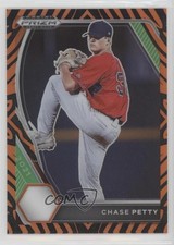 2021 Panini Prizm Draft Picks Tiger Stripes Prizm 59/99 Chase Petty #PDP26 0m0g
