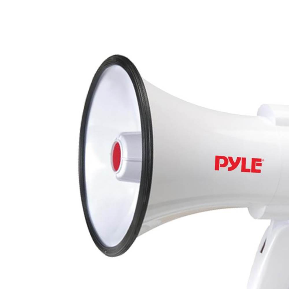 Pyle Pro Megaphone Bull Horn with Siren and Voice Recorder, 2 Pack | PMP35R