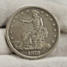 1878 S US Trade Dollar $1 XF (Polished)