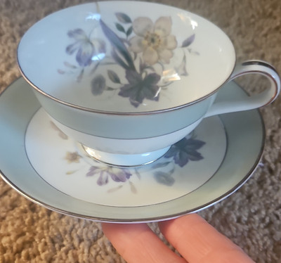 Noritake Shasta 5305 Cup & Saucer Set Japan Floral