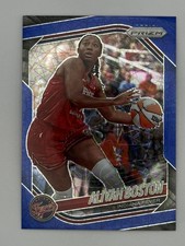 2025 Panini Prizm WNBA #75 Aliyah Boston Blue Velocity Prizms