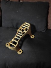 Antique Cast Iron Shoe Shine Stand Boot / Shoe Rest w/ Center Star 6 1/4  