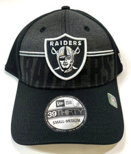 Las Vegas Raiders NFL NE 2023 Training Camp Flex-Fit Hat~ Black