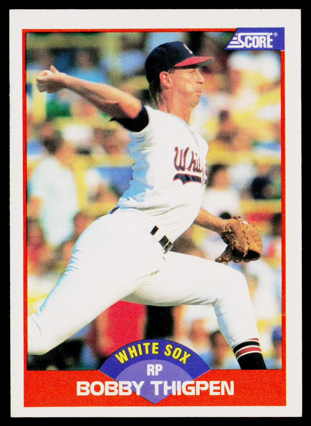 1989 Score #399 Bobby Thigpen