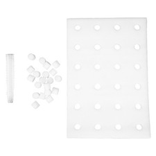  32mm Holes Hydroponic Sponge Planting Floating Gardening Tray Square Sponges 19.58 per sponge