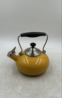 Chantal Yellow Enamel On Steel Spout Handle Whistling Tea Pot Kettle — photo 1