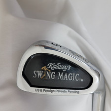 Kallassys Swing Magic Golf Training Aid 5 Iron Steel Shaft Hand Positioning Grip