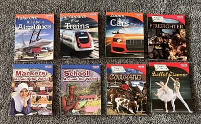 Lot Of 8 Teacher Created Material Children's English Book Set  Homeschool 2-5