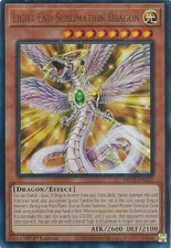 Yugioh! Light End Sublimation Dragon - MP25-EN211 - Ultra Rare - 1st Edition Nea