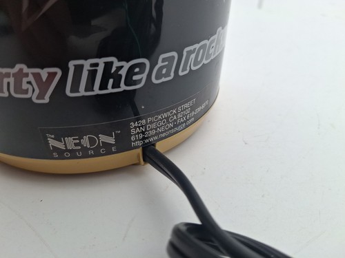 Rockstar Energy Promotional Rotating Can Lamp 12” Advertising Works Man Cave Bar - Picture 5 of 6