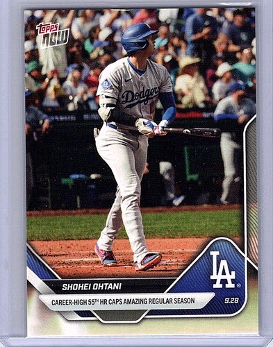 Topps 2025 Topps Now #790 Shohei Ohtani Los Angeles Dodgers Near Mint or Better