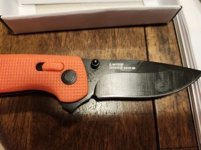 SOG Knives Terminus XR OD Orange G10 Folding Cryo D2 Folding Knife