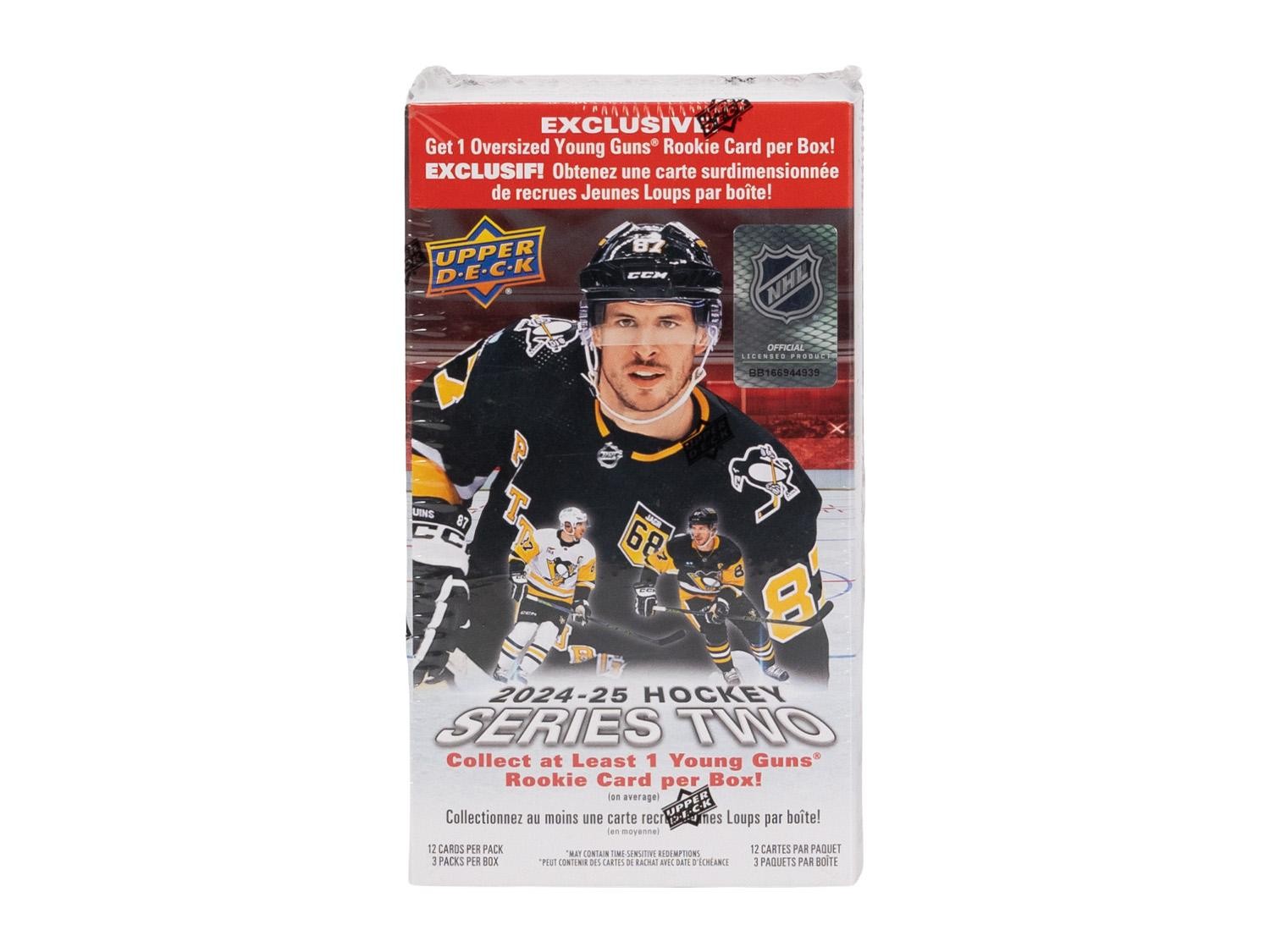2024/25 Upper Deck Series 2 Hockey Blaster Box (Oversized Young Guns!)