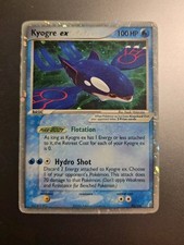 Kyogre ex 95/100 MP - EX Crystal Guardians 2006 Pokémon Holo Rare on eBay