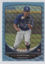 2013 Bowman Draft Draft Picks Chrome Blue Wave Refractor Kean Wong #BDPP51 1j6