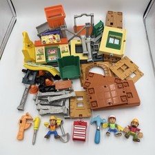 Fisher Price Handy Manny's Workshop  Construction Playsets Incomplete 50 Parts