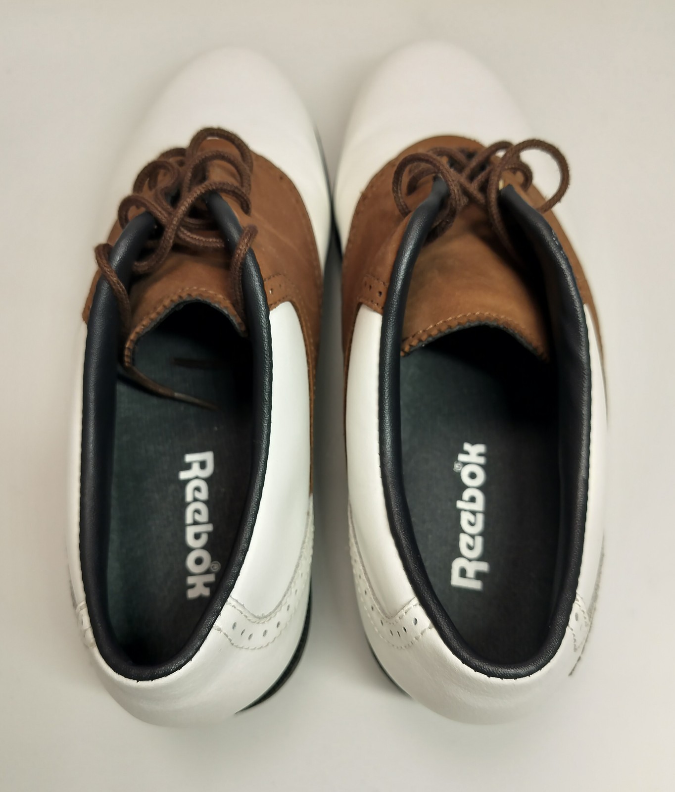 Reebok Leather Golf Shoes RA501WSI Womens Size USA 8 Pre-owned  thumbnail 4