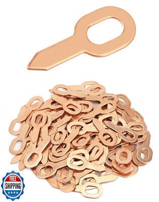 #ad QWORK Dent Puller Rings 100 Pcs Dent Pulling Straight Washer Metal Shrink R $27.99