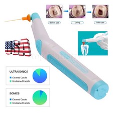 Dental Endo Ultra Activator Ultrasonic Irrigator Root Canal Handpiece 150 tips