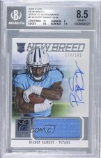 2014 Elite New Breed Materials Signatures /149 Bishop Sankey #6 BGS 8.5 Auto m2c