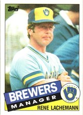 1985 Topps #628 Rene Lachemann