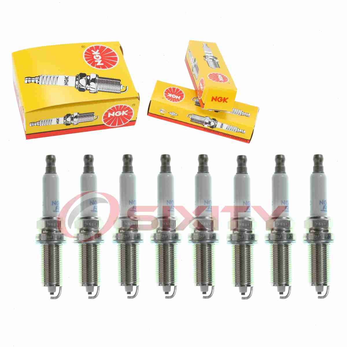 8 pc NGK Standard Intake Side Spark Plugs for 2008-2010 Dodge Ram 1500 4.7L ud