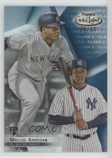 2018 Topps Gold Label Class 2 Blue 28/99 Miguel Andujar #75 Rookie RC x0z