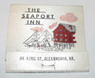 Matchbook Cover The Seaport Inn Alexandria VA Virginia — photo 1