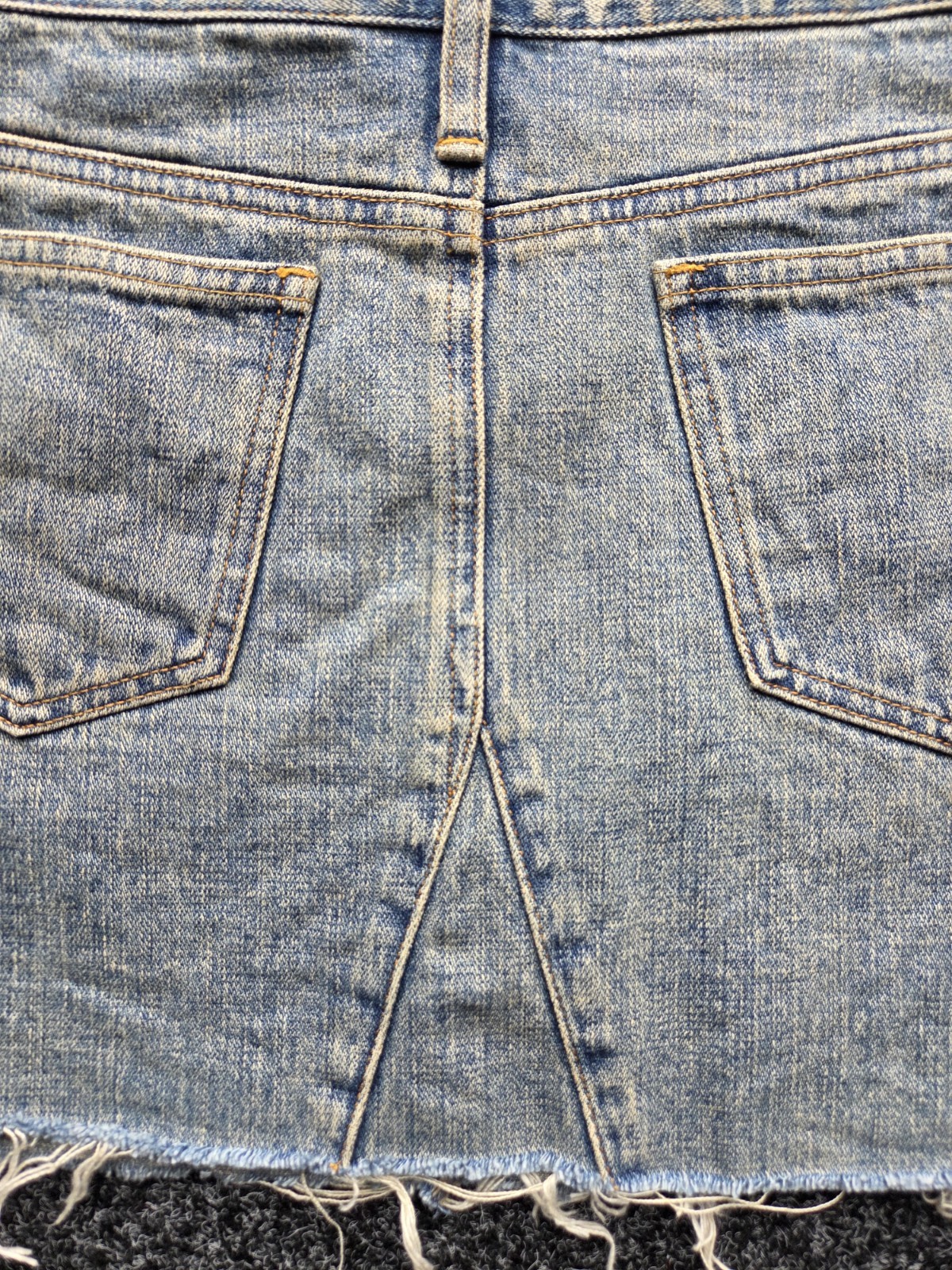 Mishmash Jeans Vintage Y2K Denim Mini Skirt  Cotton 30" Waist Womens 90s 2000s image 9