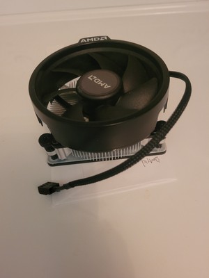 AMD Wraith Stealth Socket AM4 4-Pin Connector CPU Cooler with Aluminum Heatsink