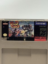 Nintendo SNES Video Games Wild Guns for sale