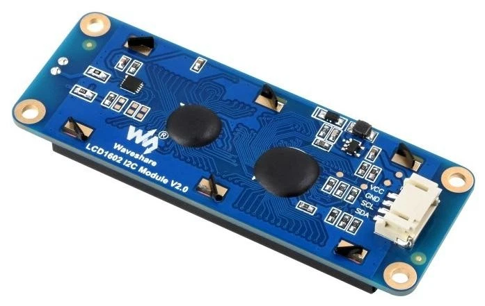 Waveshare LCD1602 I2C Display Modul, 16x2 Zeichen-LCD, AiP31068 Treiber, 3,3-5V - Bild 4 von 4