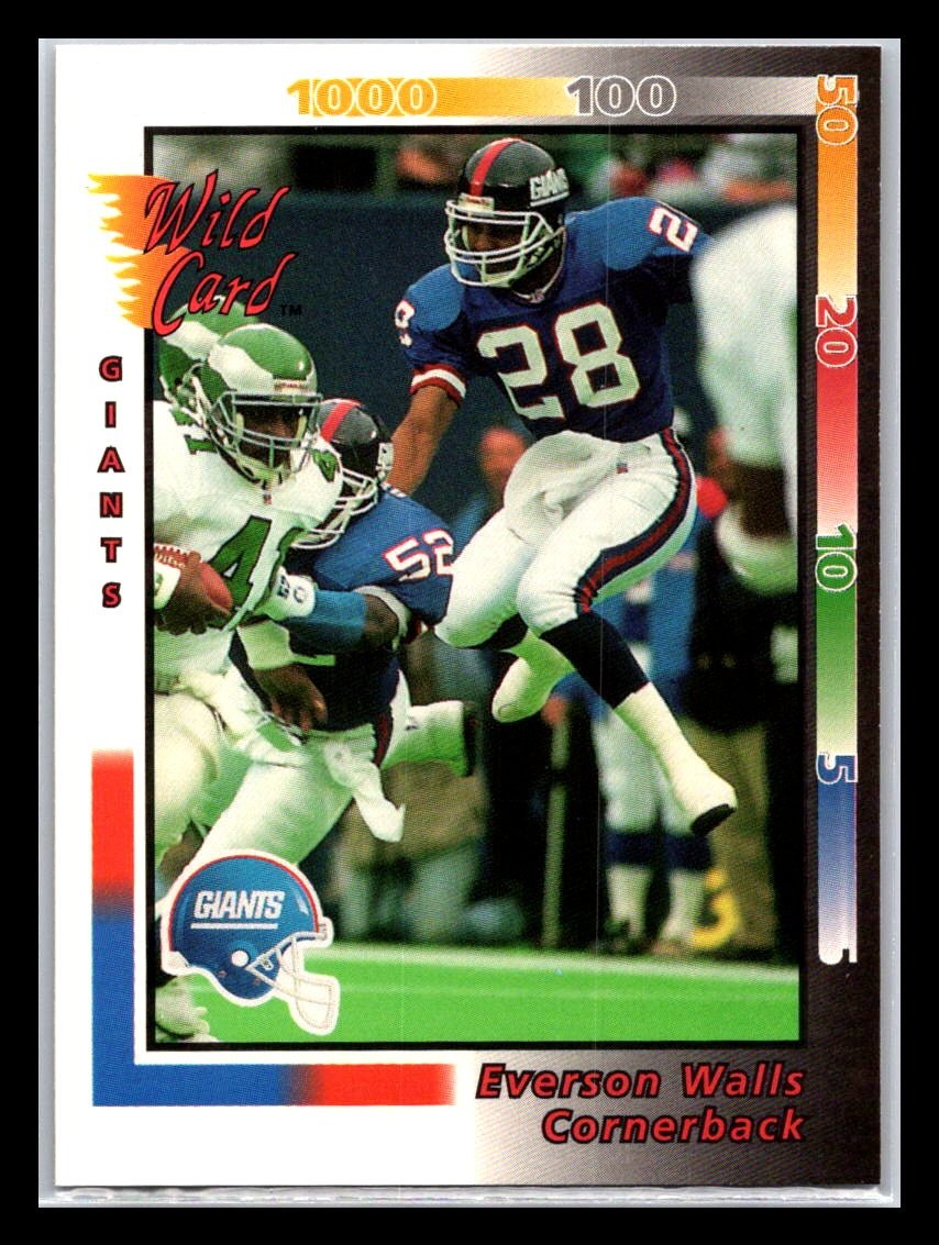 1992 Wild Card Football # 1 - 230 - Pick Your Card!