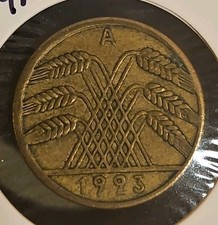 1923 A Germany 10 Pfennig