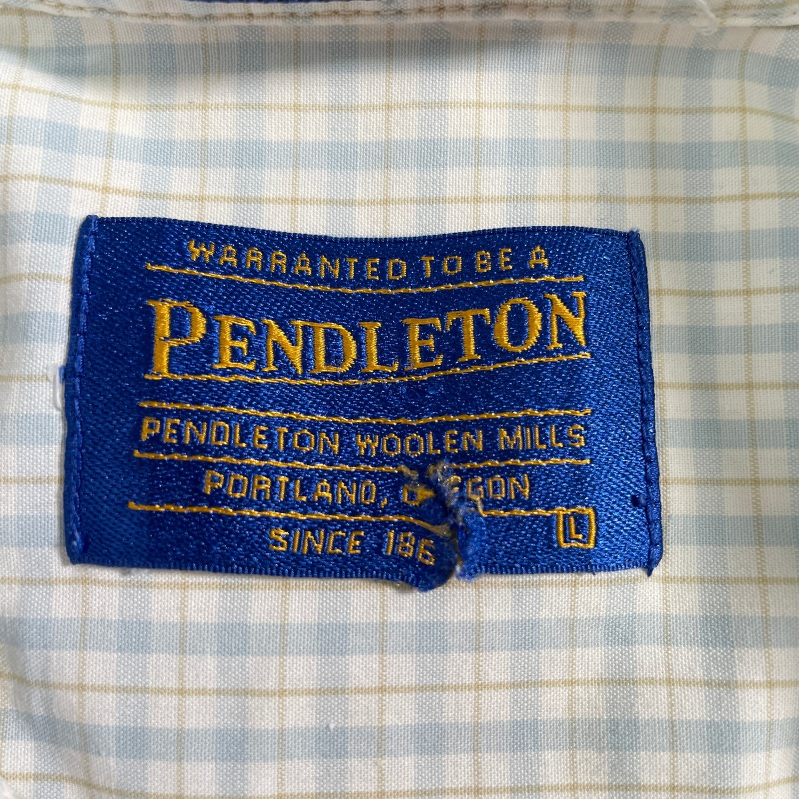 Pendleton Plaid Lightweight Wrinkle Resistant Cas… - image 12