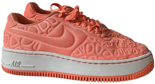 ナイキ エアフォース 1 アップステップ SE 844877-700(97) Nike Air Force 1 Upstep SE Atomic Pink Quilted Low Womens US 7.5