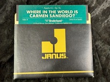 Where in the World is Carmen SanDiego for Apple Computer 5.25 Media