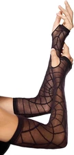 Women's Sheer Spider Web Arm Warmer