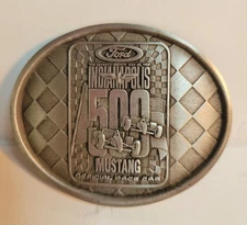 1994 Pewter Belt Buckle for Indianapolis 500 Ford Mustang Pace Car   134/500
