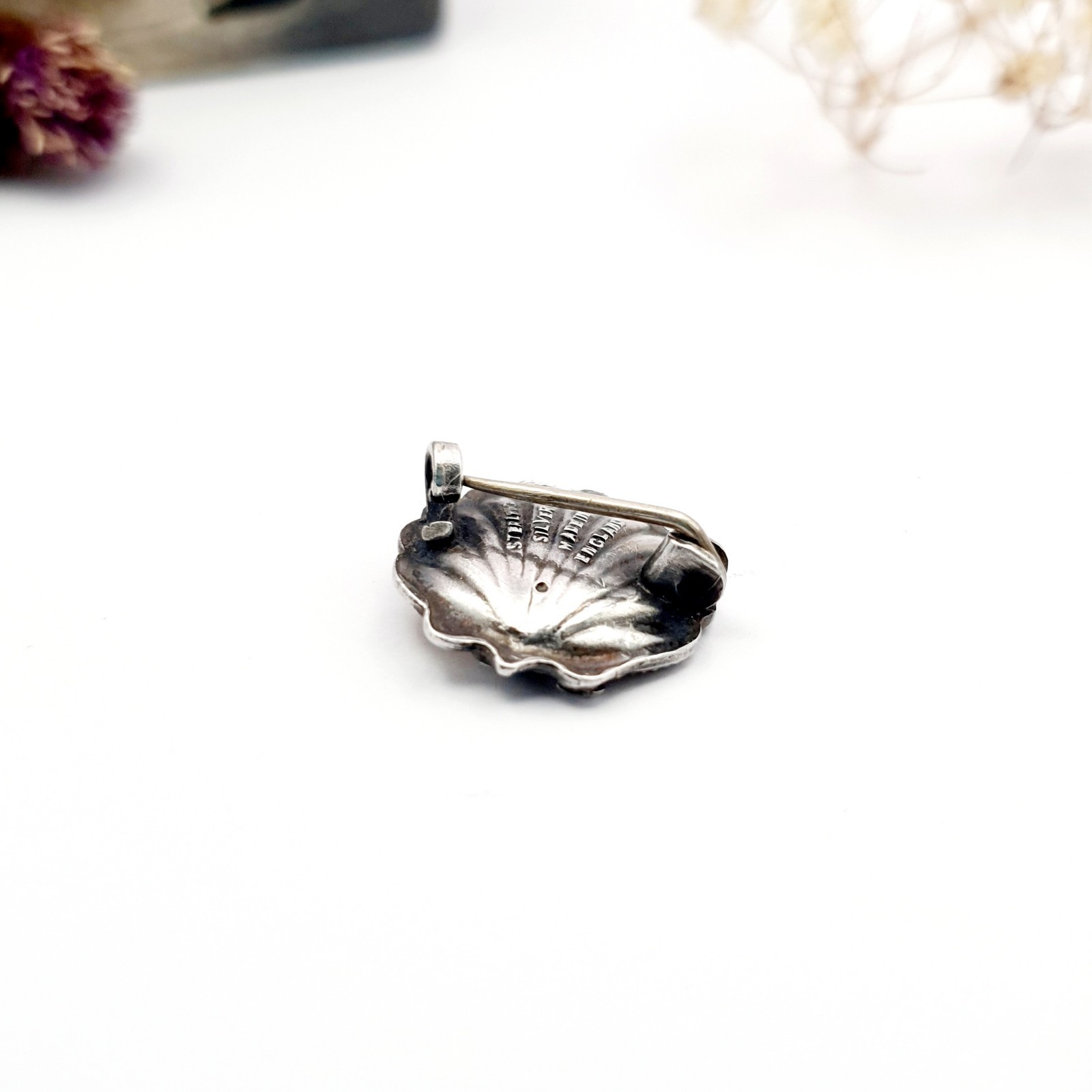 Antique Cornish Pixie Enamel Sterling Silver Broo… - image 6