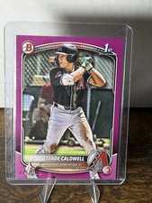 2025 Bowman - Prospects Slade Caldwell #BP-21 Fuchsia /299 (RC)