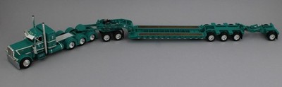 TOBY AUTHENTIC SCALE MODEL タイプC-11ジャンク扱い DCP 1:64 *TURQUOISE* Peterbilt 389 36