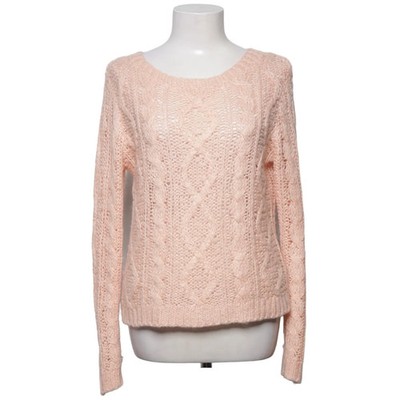 H&M, Strickpullover, Größe: S, Pink, Zopfstrick, Damen #ybF