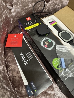 Xplora X6Pro Smartwatch für Kinder eSIM Silikon Schwarz Garantie & Rechnung TOP