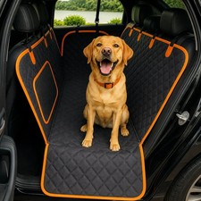 Dog Car Seat Cover Back Hard Bottom Extender For Dogs Supports 400LBS Pet USA