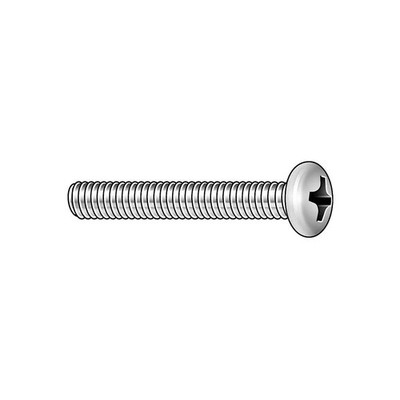 GRAINGER APPROVED 588412-PG MS,#10-32,Zinc Plated,3/8''L,100PK 2EE16