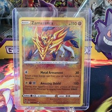 Pokémon TCG Zamazenta 102/185 Vivid Voltage Amazing Rare NM FREE P&P